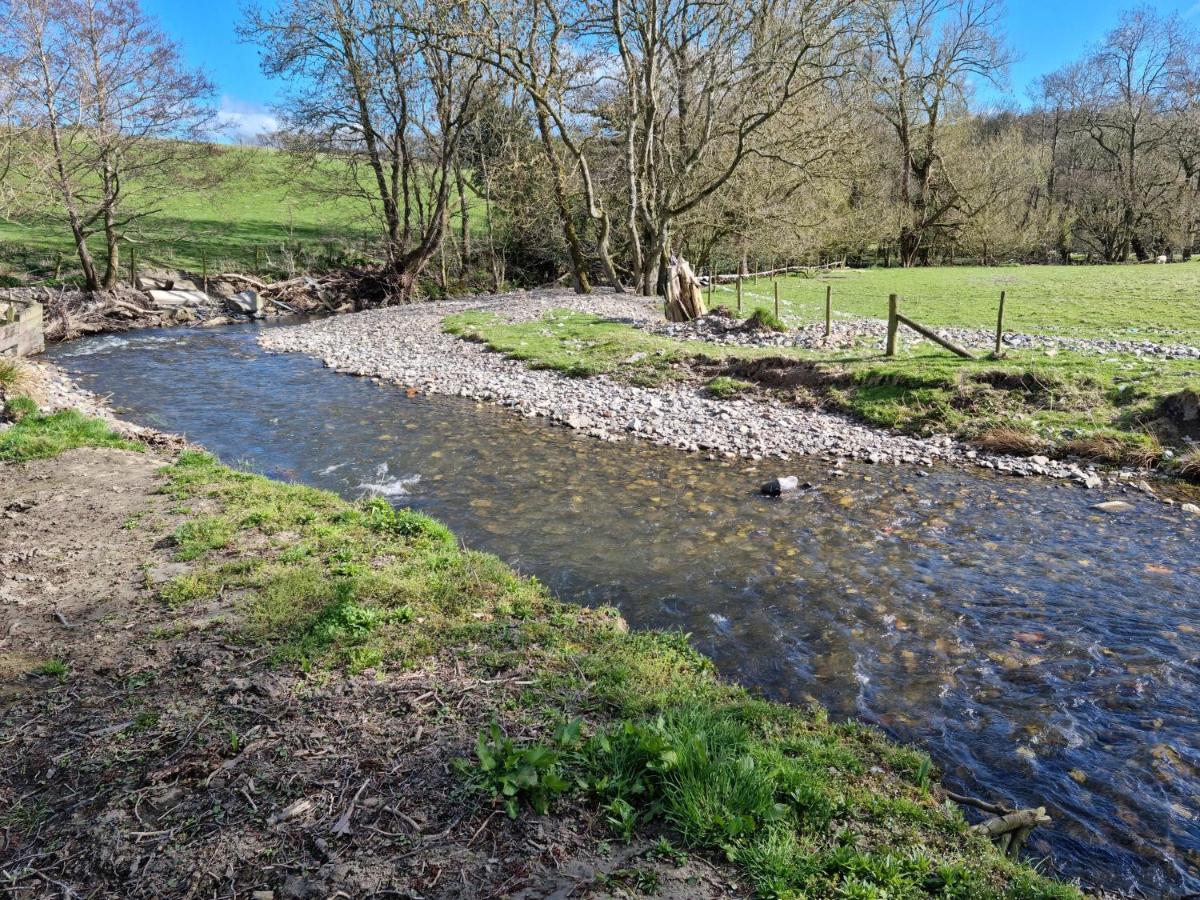 Riverside Cabin In Shropshire Oswestry Esterno foto